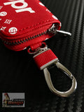 SUPREME ( SUPR ) Key Ring Key Fob Case Black or Red